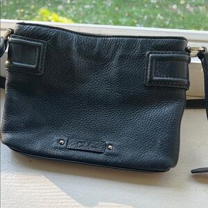 Cole Haan Black Leather Crossbody Bag